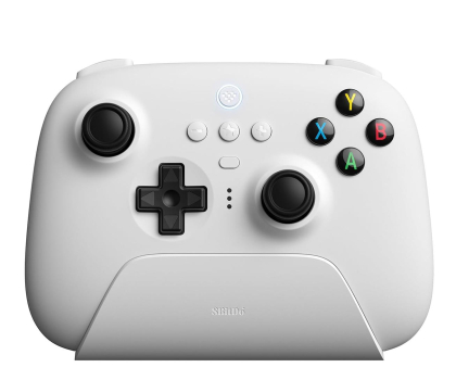 Akcesoria do konsol 8BitDo Ultimate 2.4G Pad PC Hall Ed White